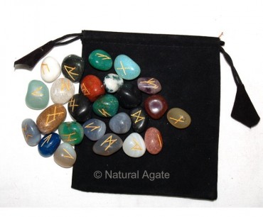 Mix Gemstone Rune Set