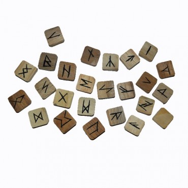 Wooden Rune Set