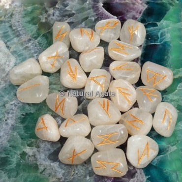 Indian Moonstone Rune Sets