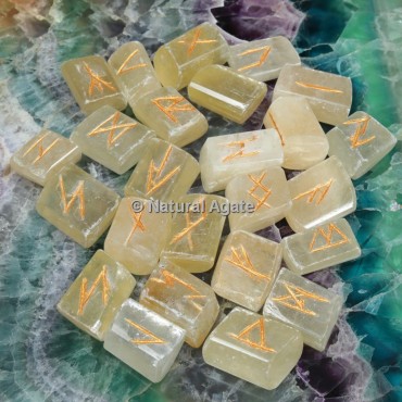 Yellow Calcite Rune Sets