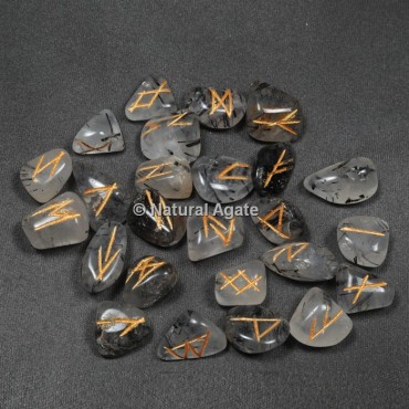 Black Rutile Rune Sets