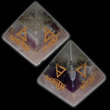 Element Reiki Pyramid Set