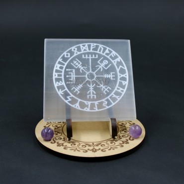 Natural Selenite Charging Plate