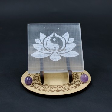 Ying Yang Crystal Charging Plate