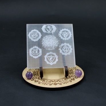 Healing Selenite to Charge Crystals Chakra