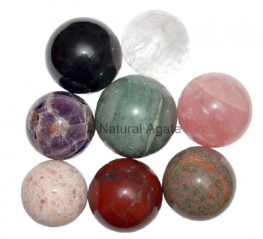 Mix Gemstone Spheres