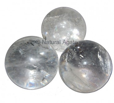 Crystal Quartz Spheres