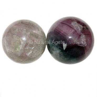 Multi Flourite Spheres