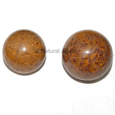 Calligraphy Agate Spheres