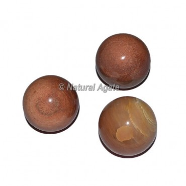 Peach Aventurine Spheres