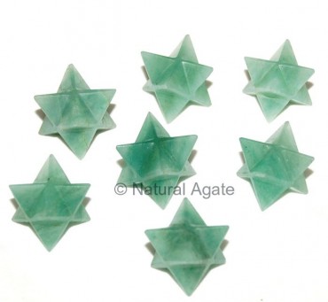 Green Aventurine Merkaba star