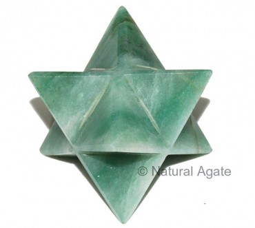 Green Aventurine 40-50 MM Merkaba Star