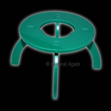 Green Round Ecralic Ball Stand