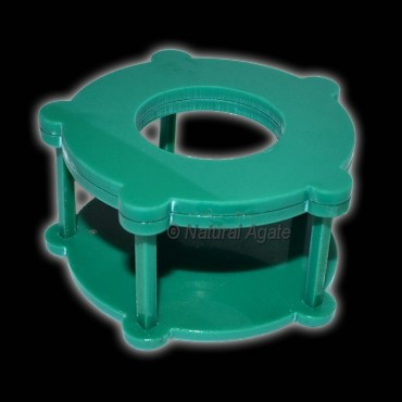 Green Color Ecralic Ball Stand