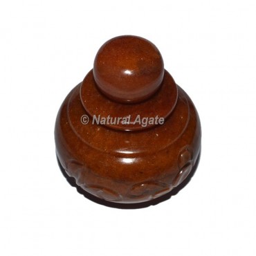 Peach Aventurine  Insence Bottle