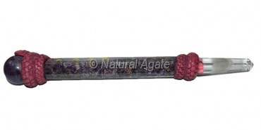 Amethyst Orgone Tibetan Wand