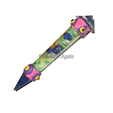 Lapis Lazuli Orgone Tibetan Wand