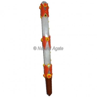 Crystal Quartz Tibetan Stick