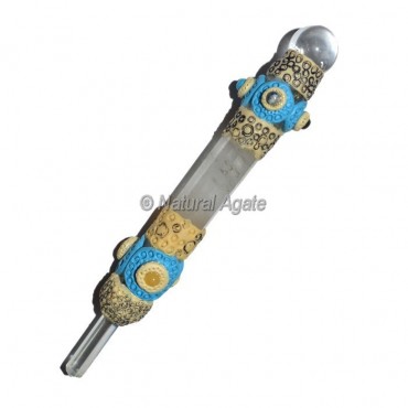 Buy Online Seven Chakra Gemstone Tibetan Stick