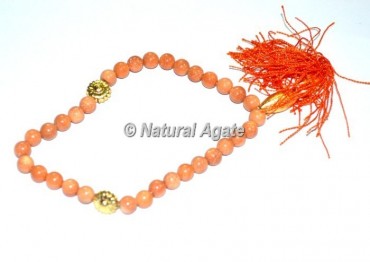 Peach Aventurine 33 Beads Tasbih