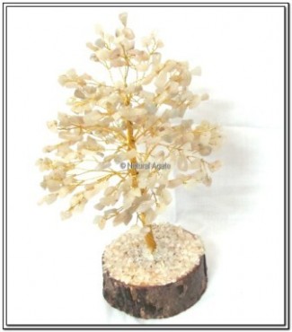 Green Agate 180 Chips Gemstone Tree