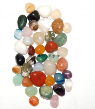 Mix Gemstone Tumbled Stone