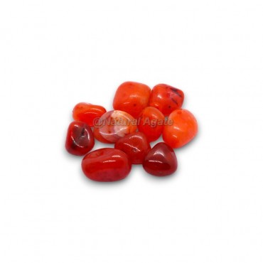 Red Carnellian Tumbled Stone