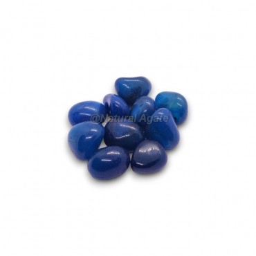 Blue Onyx Tumbled Stone