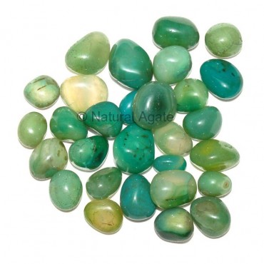 Green Onyx Tumbled Stone