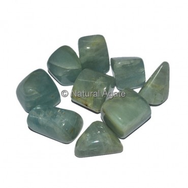 Aquamarine Tumbled Stones