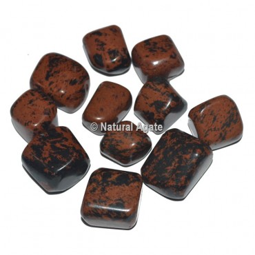 Mahagoni Obsidian Tumbled Stones