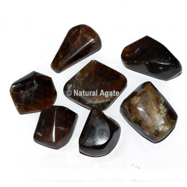 Honey Calcite Tumbled Stones