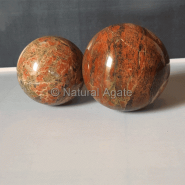 Unakite Spheres