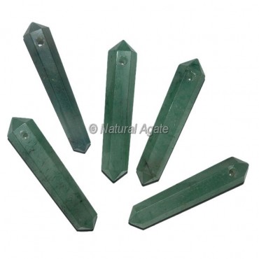 Green Aventurine Vogel Pendants