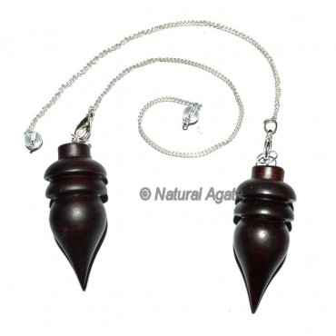 Egyptian Cut Rose WooD Pendulums