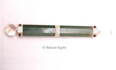 Green Aventurine Plane Wands