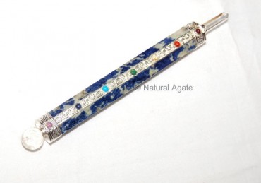 Sodalite Chakra Wands