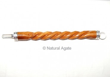 Yellow Wood Wands Spiral