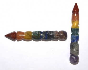 Chakra Spiral Wands