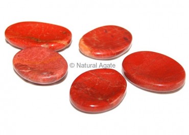 Red Jasper Worry Stone