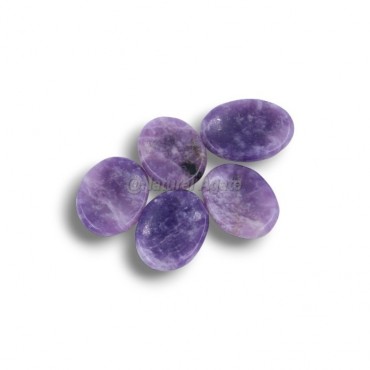 Lepidolite Worry Stone