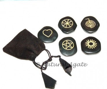 Black Agate Sun Wiccan Sets