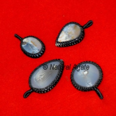 Grey Chelcydoney Wrap Pendants