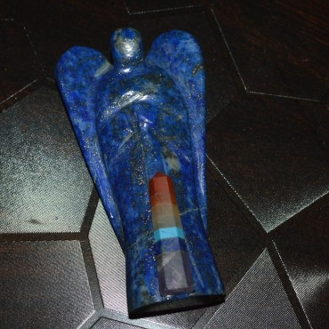 Lapis Lazuli Angel with Chakra Point