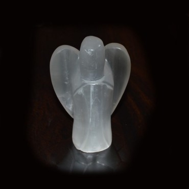 White Selenite Angel